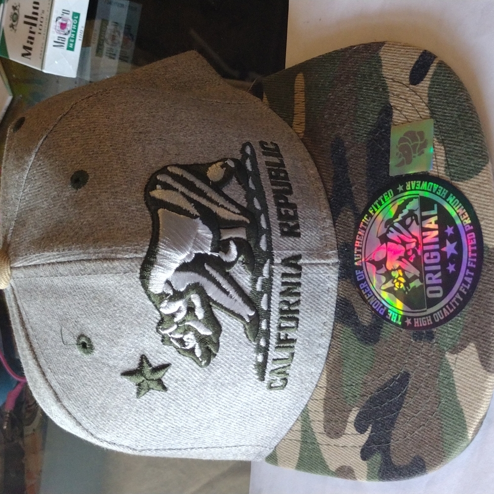 Men's California republic hat